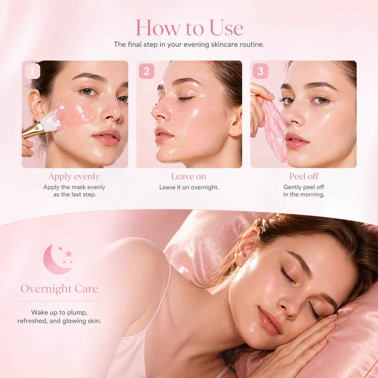 KOEC PDRN Pink Overnight Peel Mask