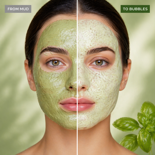Holy Basil Bubble Deep Cleanse Mask