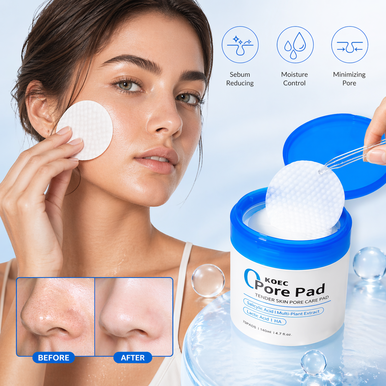 Tender Skin Pore Care Pad