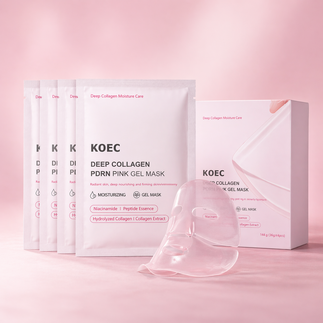 KOEC PDRN Pink Collagen Jelly Mask